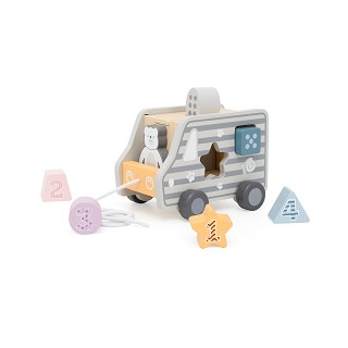 PolarB® Wooden Shape Sorting Truck